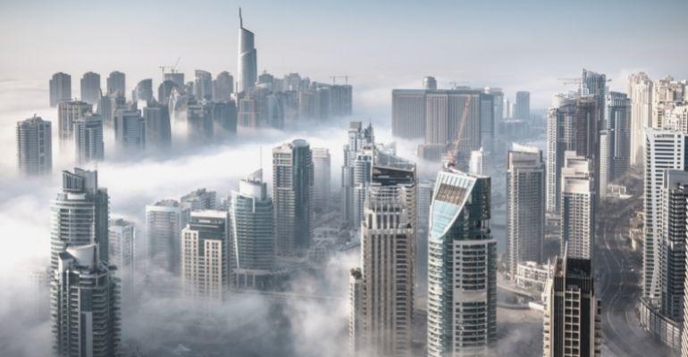 Dubai Marina Skyline