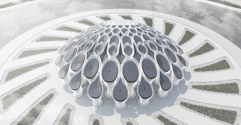 Expo2020 3d printing roundabout