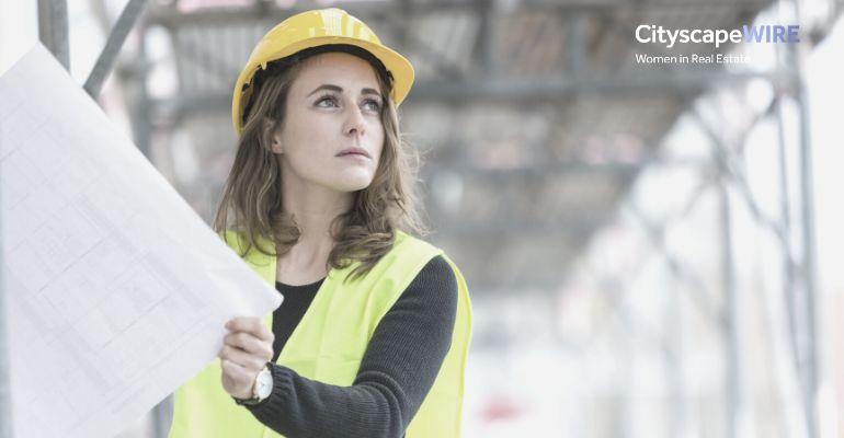 Female construction engineer