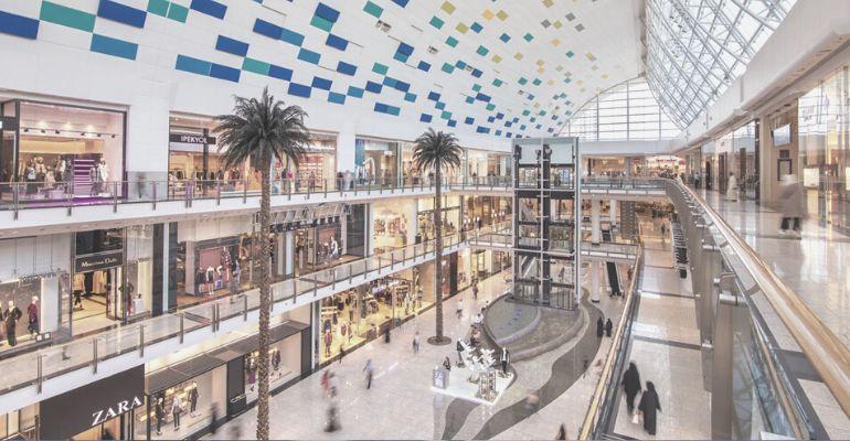 Majid Al Futtaim's City Centre Bahrain modern mall interior