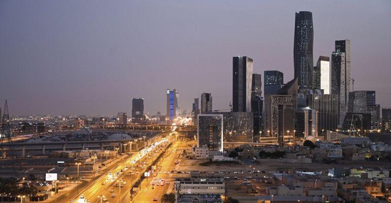 Riyadh City and King Abdullah Financial District